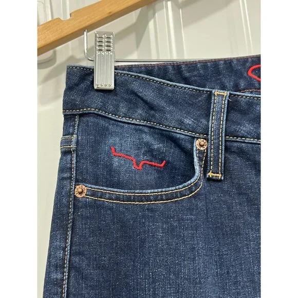 Kimes Ranch Chloe Bootcut Denim Jeans Womens 2/34 Dark Wash Cotton Blend NEW - Picture 5 of 7